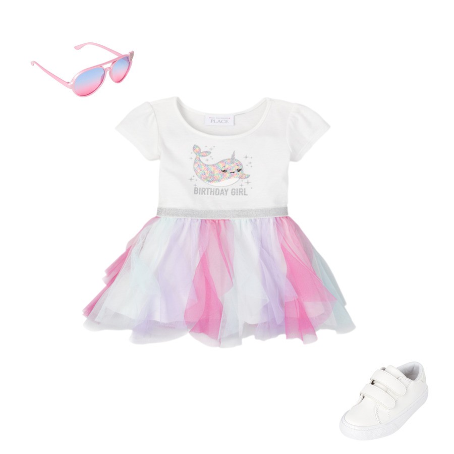 Kính cho bé gái từ 0-2 tuổi The Children's Place Chính Hãng