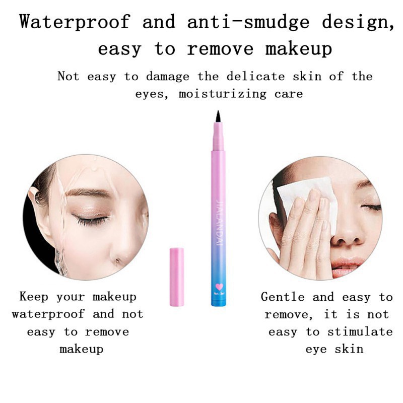 [Hàng mới về] Bút kẻ mắt màu đen nhanh khô bền chống thấm nước | BigBuy360 - bigbuy360.vn