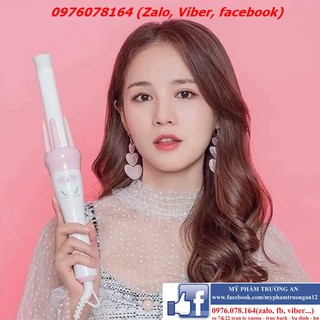 MÁY UỐN TÓC XOĂN HÀN QUỐC TỰ ĐỘNG XOAY 360 ĐỘ