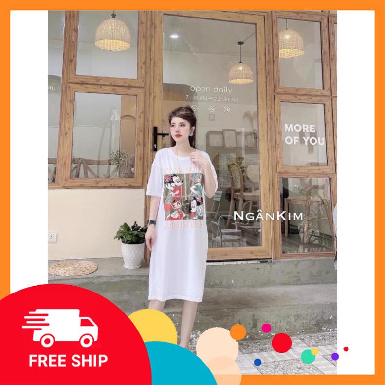Bán Sỉ Váy suông - Đầm suông MINI from rộng, dáng dài