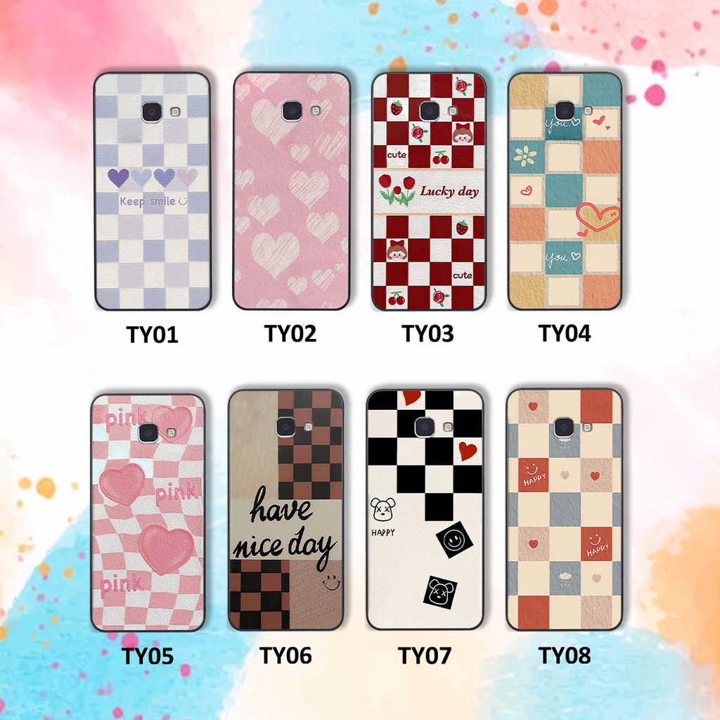 Ốp Samsung J7 Prime caro trái tim cá tính, thời trang siêu đẹp, siêu phong cách