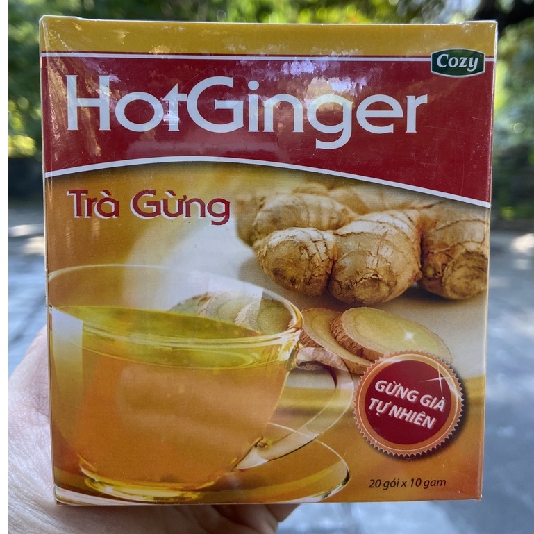 TRÀ GỪNG HOTGINGER COZY 20goi x 10g