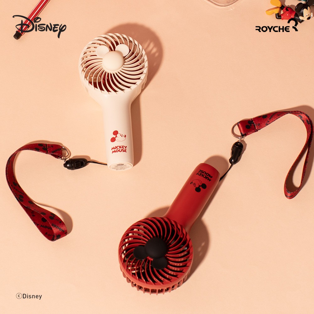 Quạt mini handy fan Disney CHÍNH HÃNG từ Royche nhiều mẫu mã siêu xinh