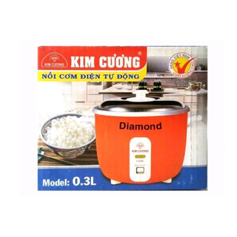 Nồi cơm điện Kim Cương 0.3L