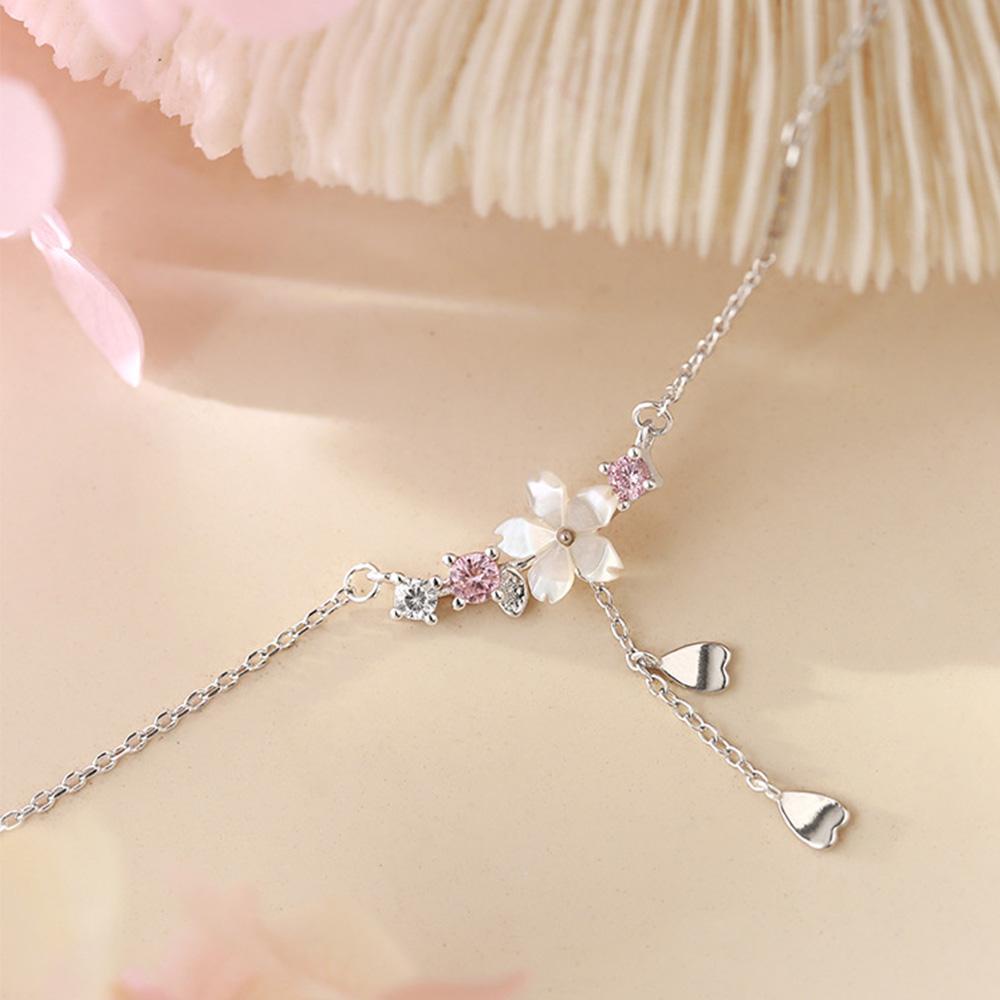 Vòng cổ Hình Vỏ Sò / Hoa Anh Đào / Trái Tim Ngọt