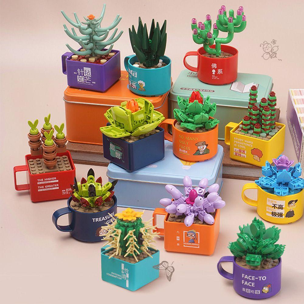 Mô Hình Lắp Ráp Chậu Cây Bonsai 3D Sáng Tạo