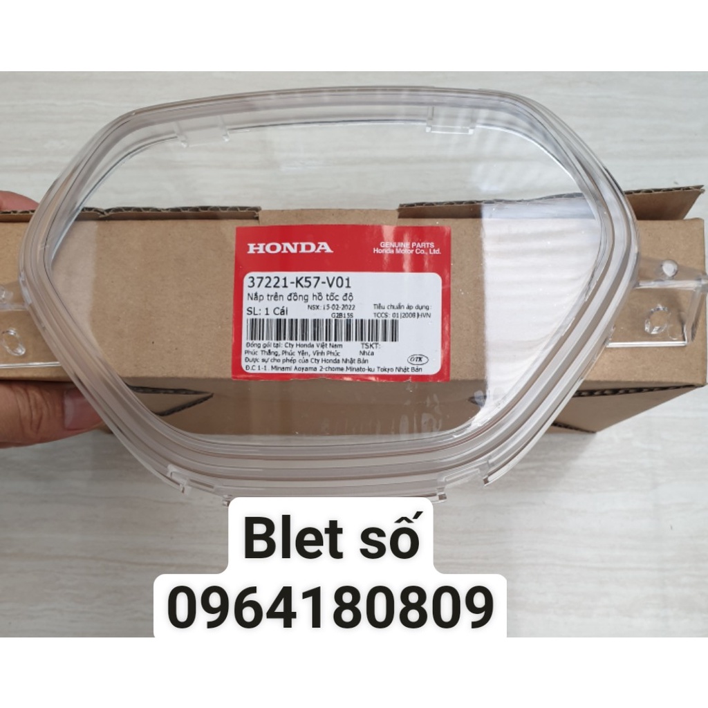 Măt Kính Đồng Hồ Xe Máy HONDA  ws110 RSX 110  Wave Nhỏ  Bled số FU 1 ,Funeo AB 110  AB125 chính hãng