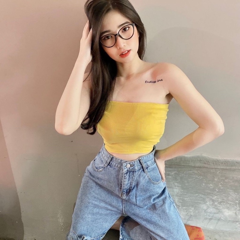 HOT🔥CAO CẤP - Siêu phẩm áo ống cúp ngực porip sịn hình thật(Sp này ko phải áo bra rẻ) | BigBuy360 - bigbuy360.vn