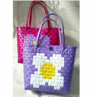 Túi in hoa handmade size 25cm
