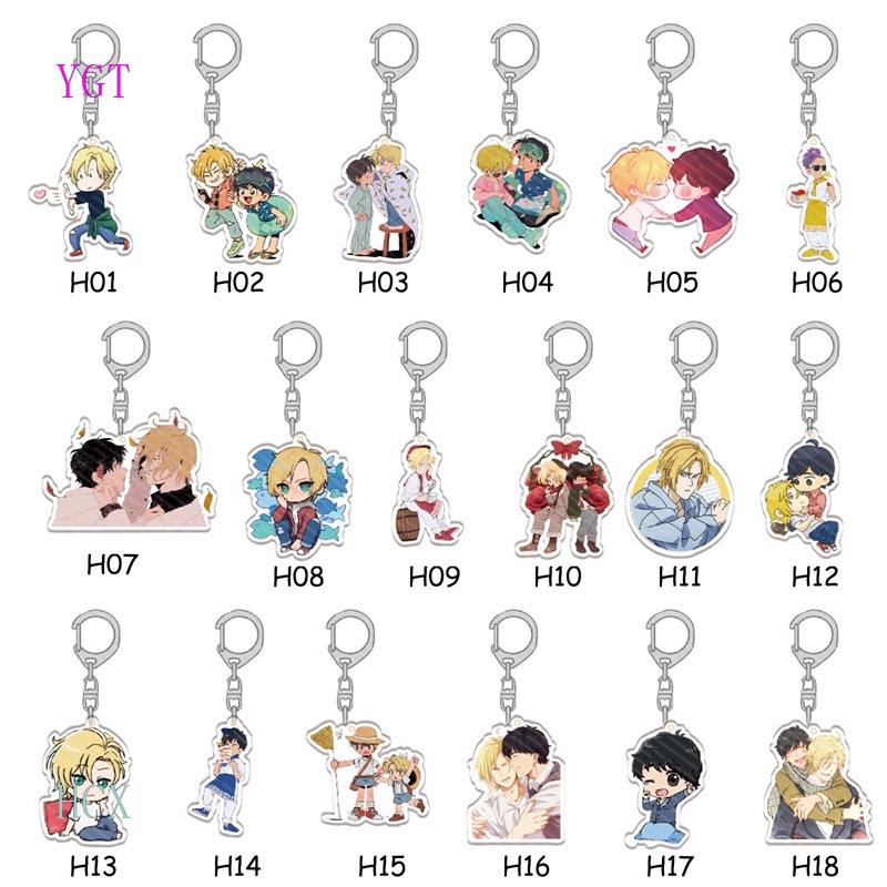 Móc Chìa Khóa Hình Anime Banana Fish Ash Okumura