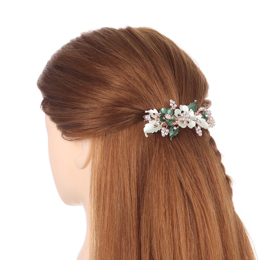 Kẹp tóc hình hoa cho nữ