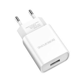 BOROFONE - Cóc Sạc BA20A - 1 Cổng USB 2.1A (EU)