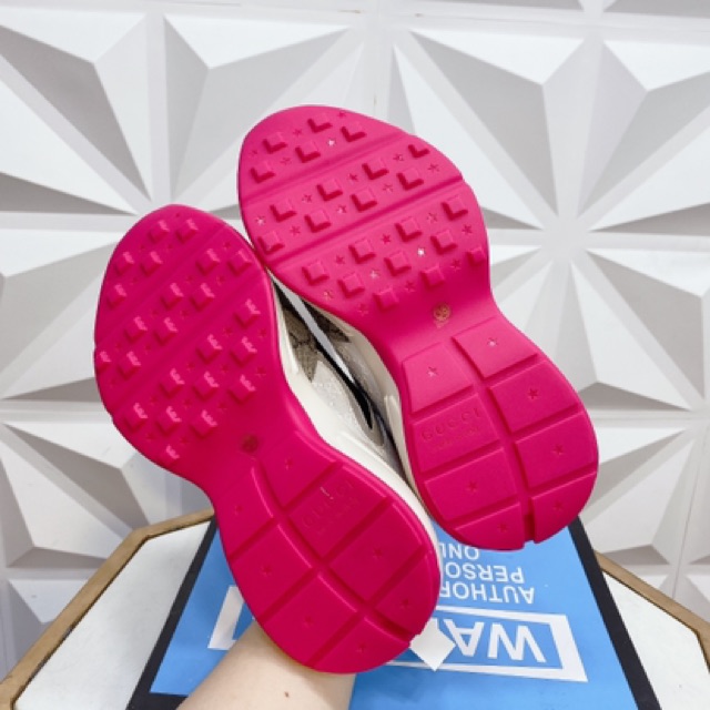 Giày thể thao sneaker gc đế hồng phản quang spsl fullbox bill túi giấy