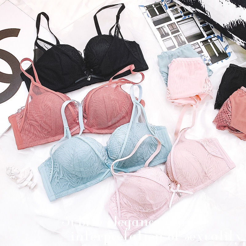 Áo Lót Không Gọng Phối Ren Phong Cách Quyến Rũ