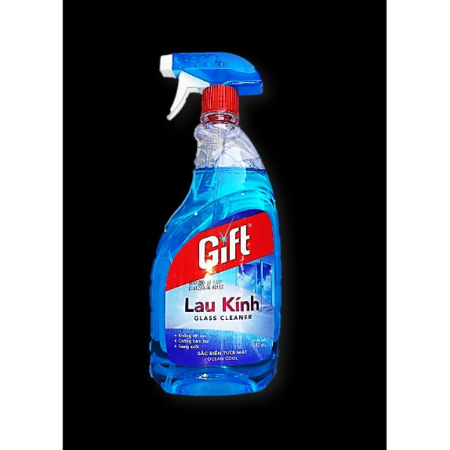 Nước lau kính Gift , alpha chai 580ml