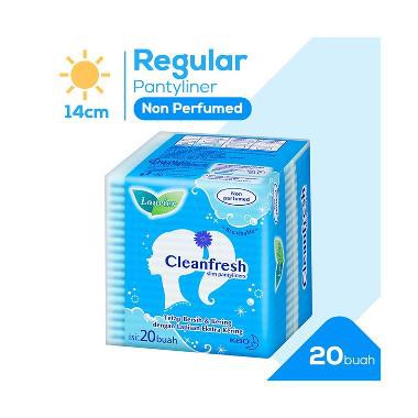 (Hàng Mới Về) Set 20 Miếng Laurier Pantyliner Làm Sạch Da Không Mùi Hương