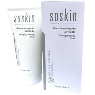 Sữa rửa mặt làm trắng da Soskin Clarifying Cleansing Foam 150 ML