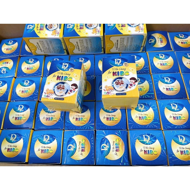 10 hủ yến kids cho bé 30% yến (công ty dược D7) giá không tặng