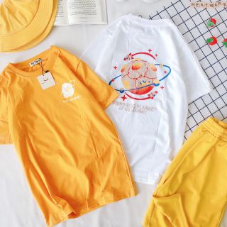 Áo thun ngắn tay quả trứng ulzzang - ẢNH THẬT