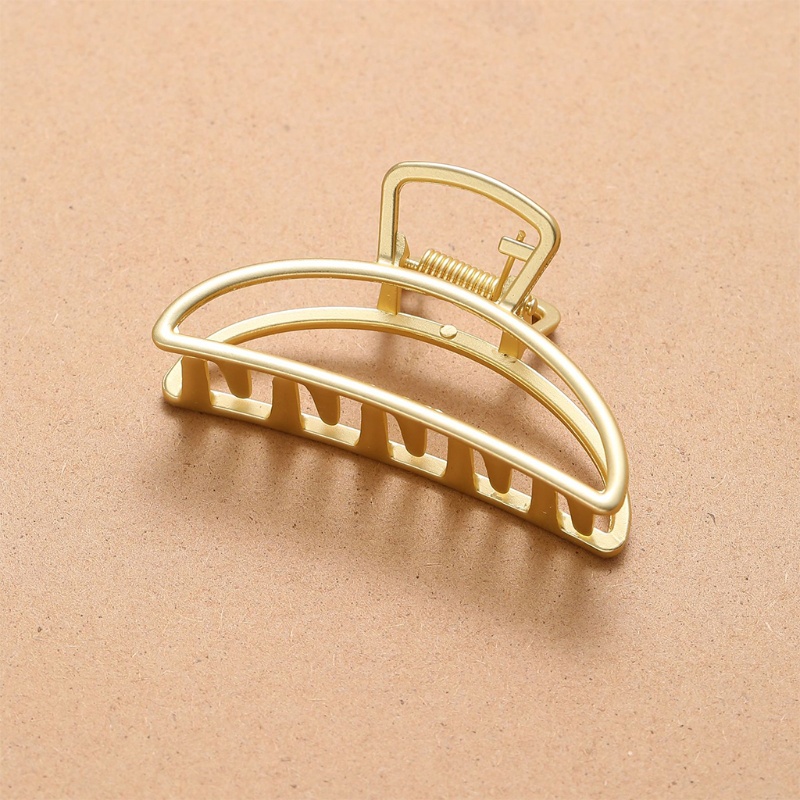 Kẹp Tóc Kim Loại Hình Con Cua Đơn Giản Độc Đáo Cho Nữ