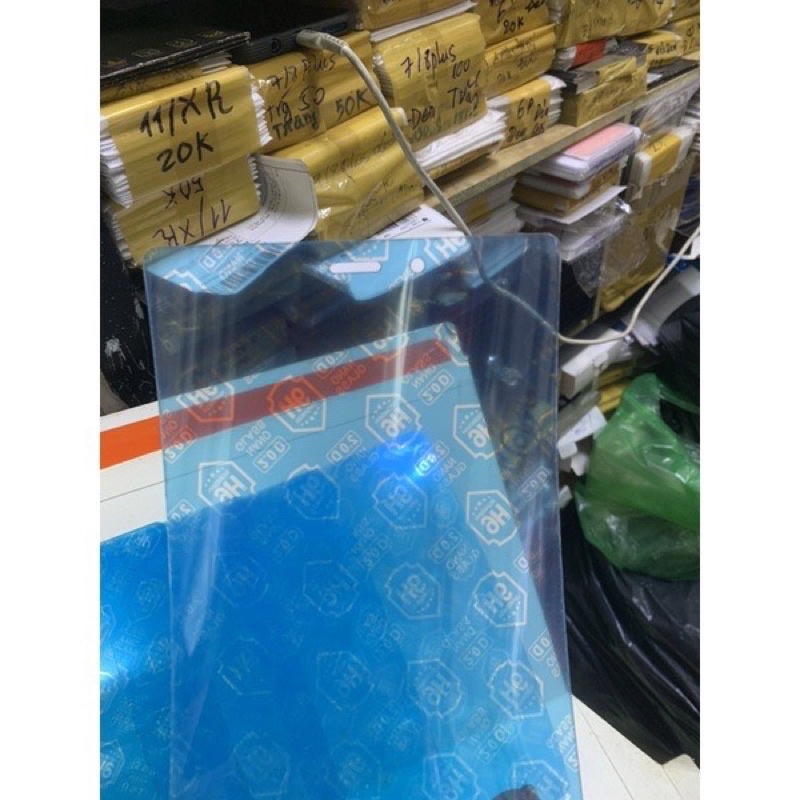 Cường Lực dẻo Sámung Tab A8 2018/ T290/ T295 dễ dán kèm bộ lau