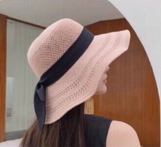 Mũ Cói Vành Rộng Đi Biển { W507 }