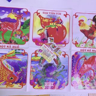 Bầu cua hột giấy/ hột đá