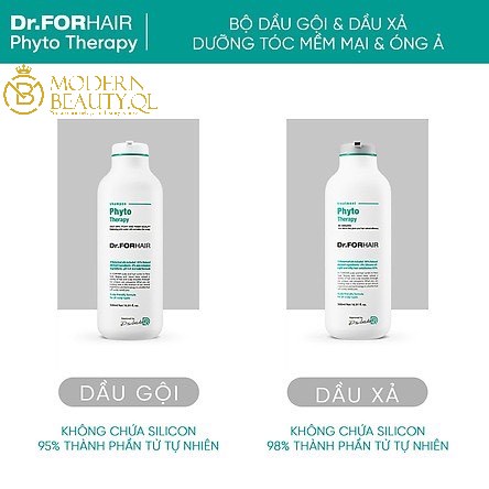 Dầu xả cho da nhạy cảm, dưỡng tóc chiết xuất thực vật dịu nhẹ Dr.ForHair Phyto Therapy Treatment 500ml