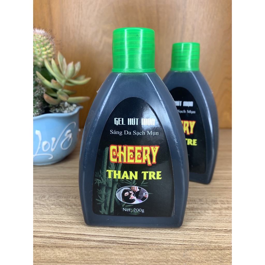 Gel Hút Mụn Than Tre Hoạt Tính Cheery 200ml