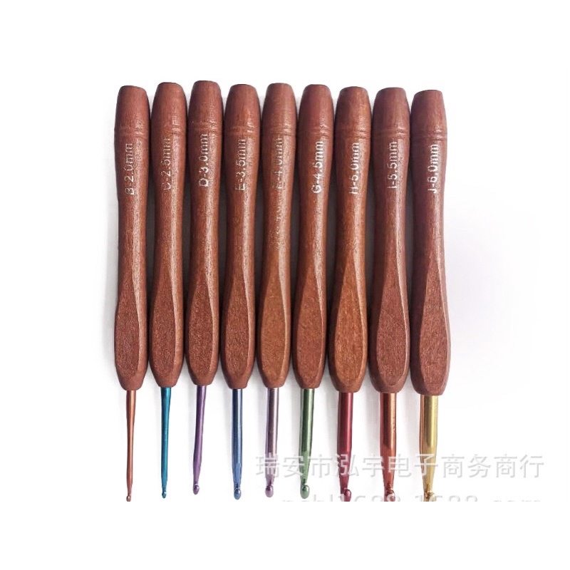 Kim móc cán gỗ tròn - Size lẻ