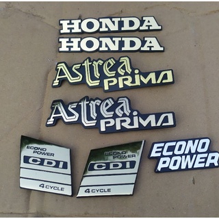 Logo trang trí cho xe honda ex5 prima