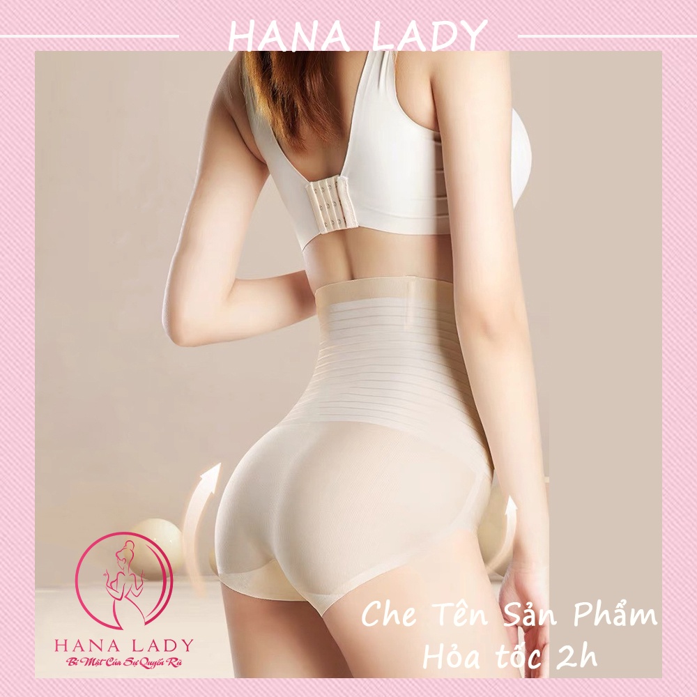 Quần lót gen bụng - quần lót định hình cao su non hỗ trợ nâng mông nịt bụng có thanh chống tuột QL012
