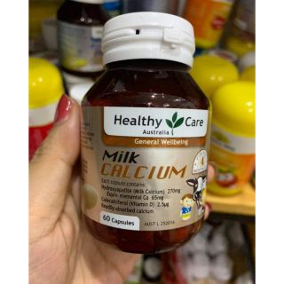 Canxi sữa milk calcium Healthcare Úc