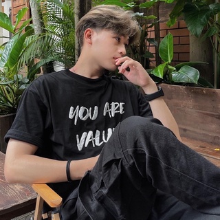 Áo thun "summer vibes" black t-shirt premium 100% cotton 250gsm