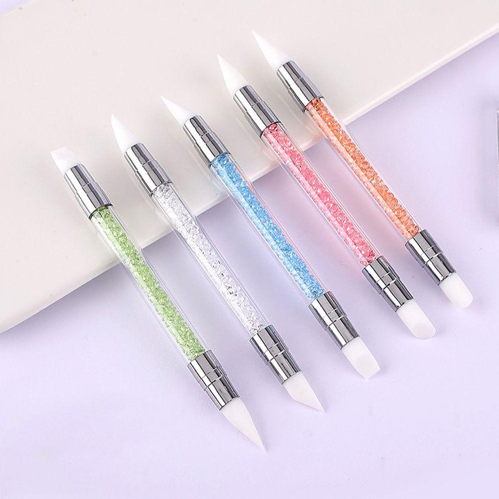 Set 1 / 5 Cọ Vẽ Móng Bằng Silicone Tiện Dụng