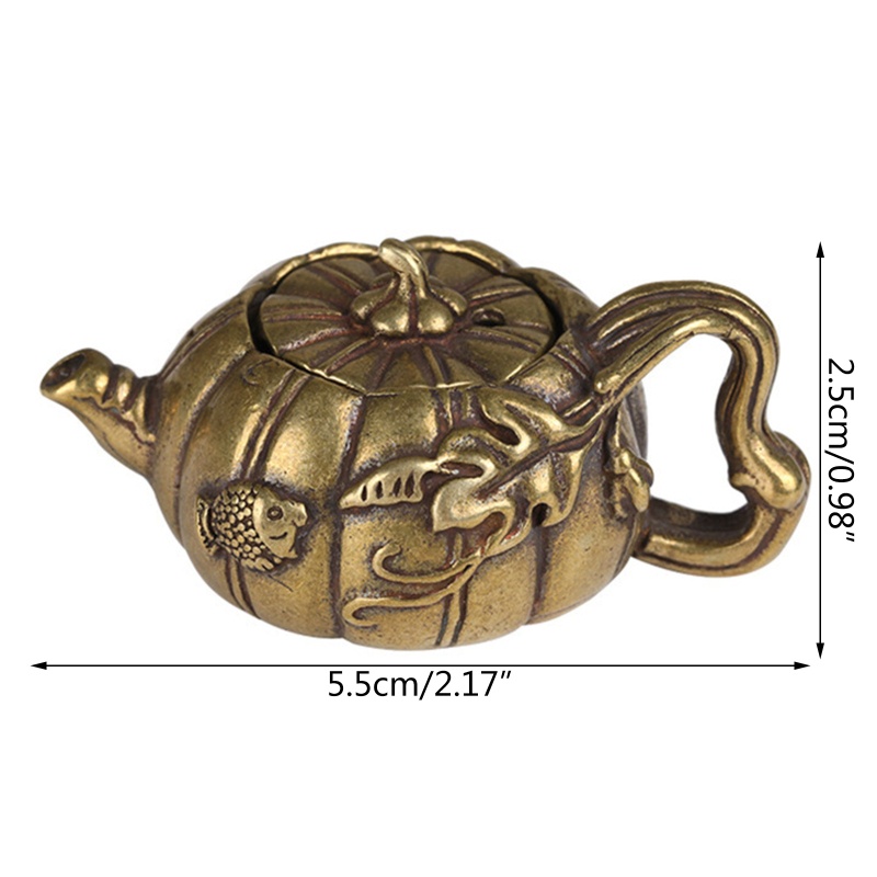 Nồi Đồng Mini Dùng Để Trang Trí Nhà Búp Bê