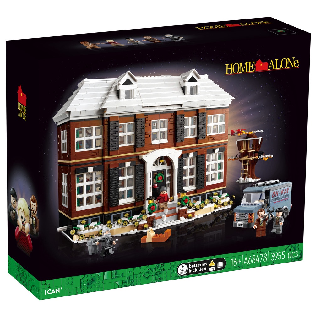 （CÓ SẴN）Đồ chơi lắp ráp mô hinh ideas 68478 Mccallister house ngôi nhà của gia đình McCallister