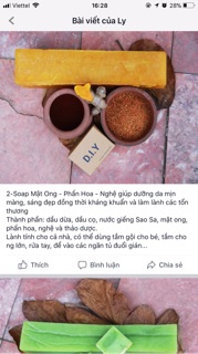 Set 8 bánh Soap thơm thảo dược không hoá chất