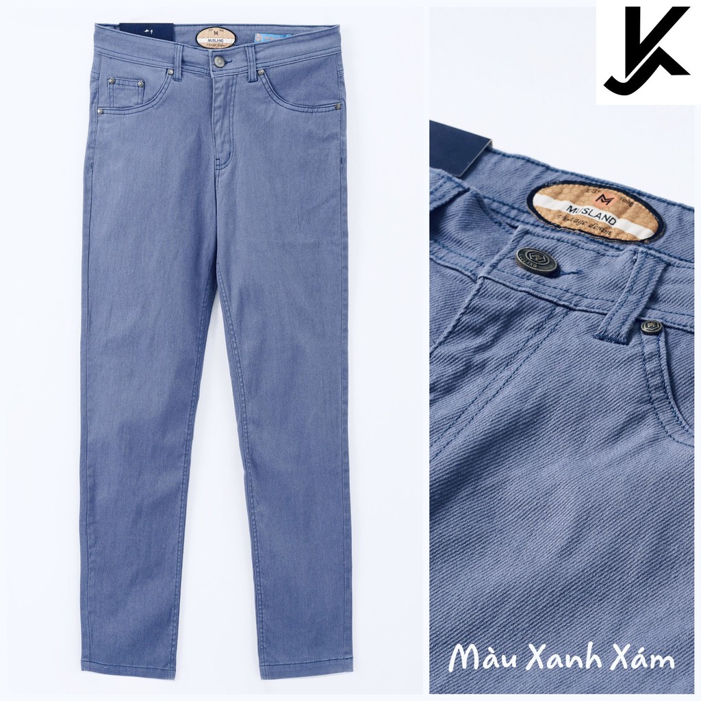 Quần kaki jean cao cấp KJ co dãn 4 chiều chất lượng xuất khẩu | BigBuy360 - bigbuy360.vn