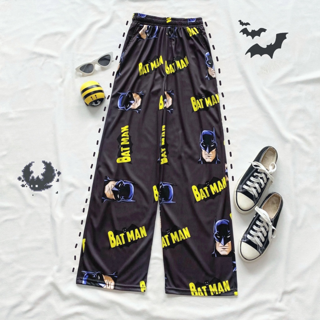 Quần dài hoạt hình jogger cartoon cute bông tím marvel iron man unisex cryaotic10