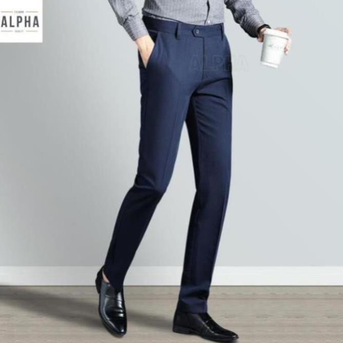 Quần tây nam công sở ống côn T-Max vải co giãn 4 chiều form slimfit thời trang | BigBuy360 - bigbuy360.vn