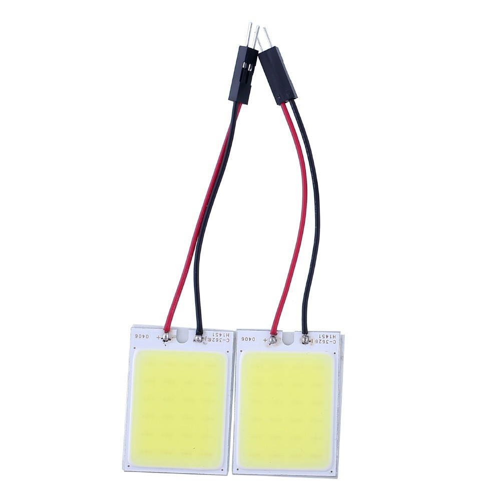 Đèn Led Cob 24 Bóng Siêu Sáng Gắn Trần Xe Hơi