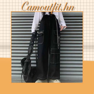Quần kaki Joggers ❗𝐅𝐑𝐄𝐄𝐒𝐇𝐈𝐏❗ (có ảnh thật ở cuối) có xích Unisex NAM, NỮ siêu cá tínhhh, siêu cool thời trang