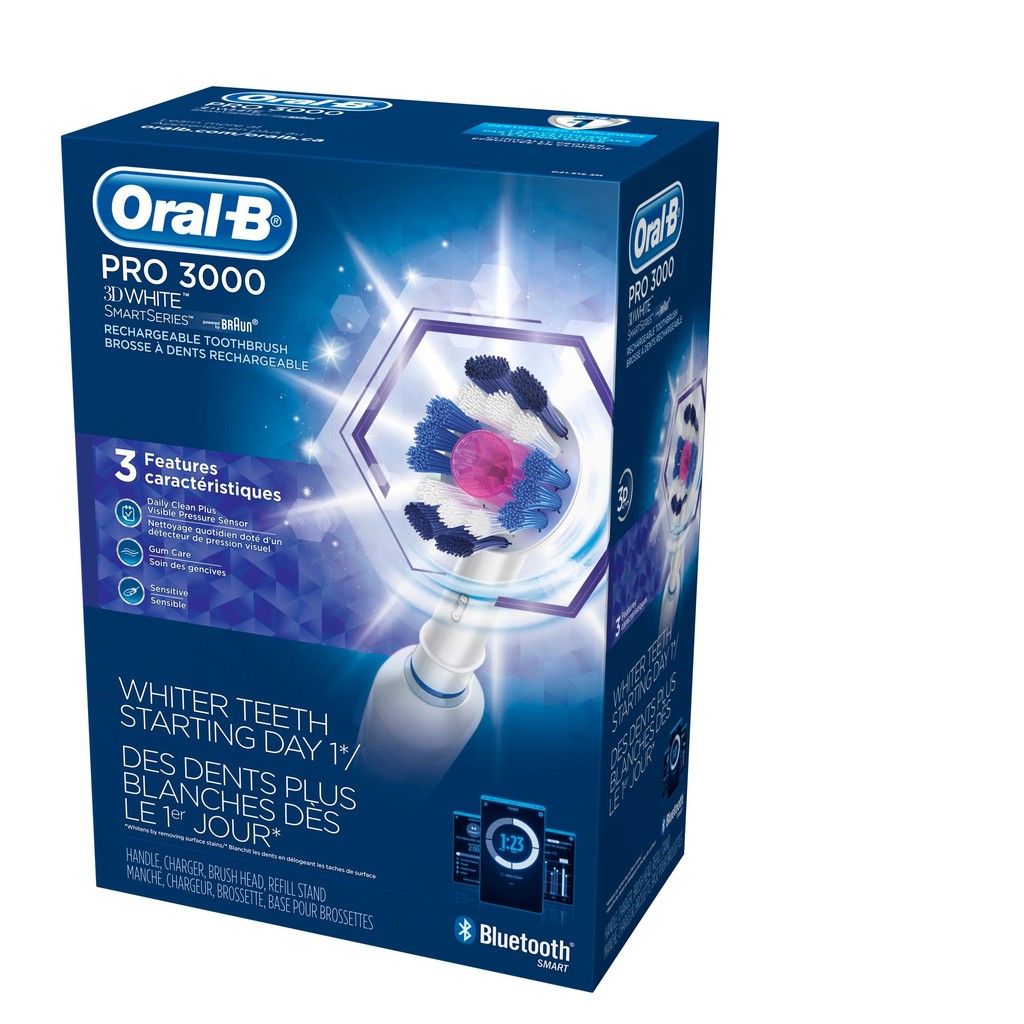 [Made in Germany] Bàn chải điện Oral B Pro 1000 Pro 3000 Pro 5000 Pro 6000 Genius