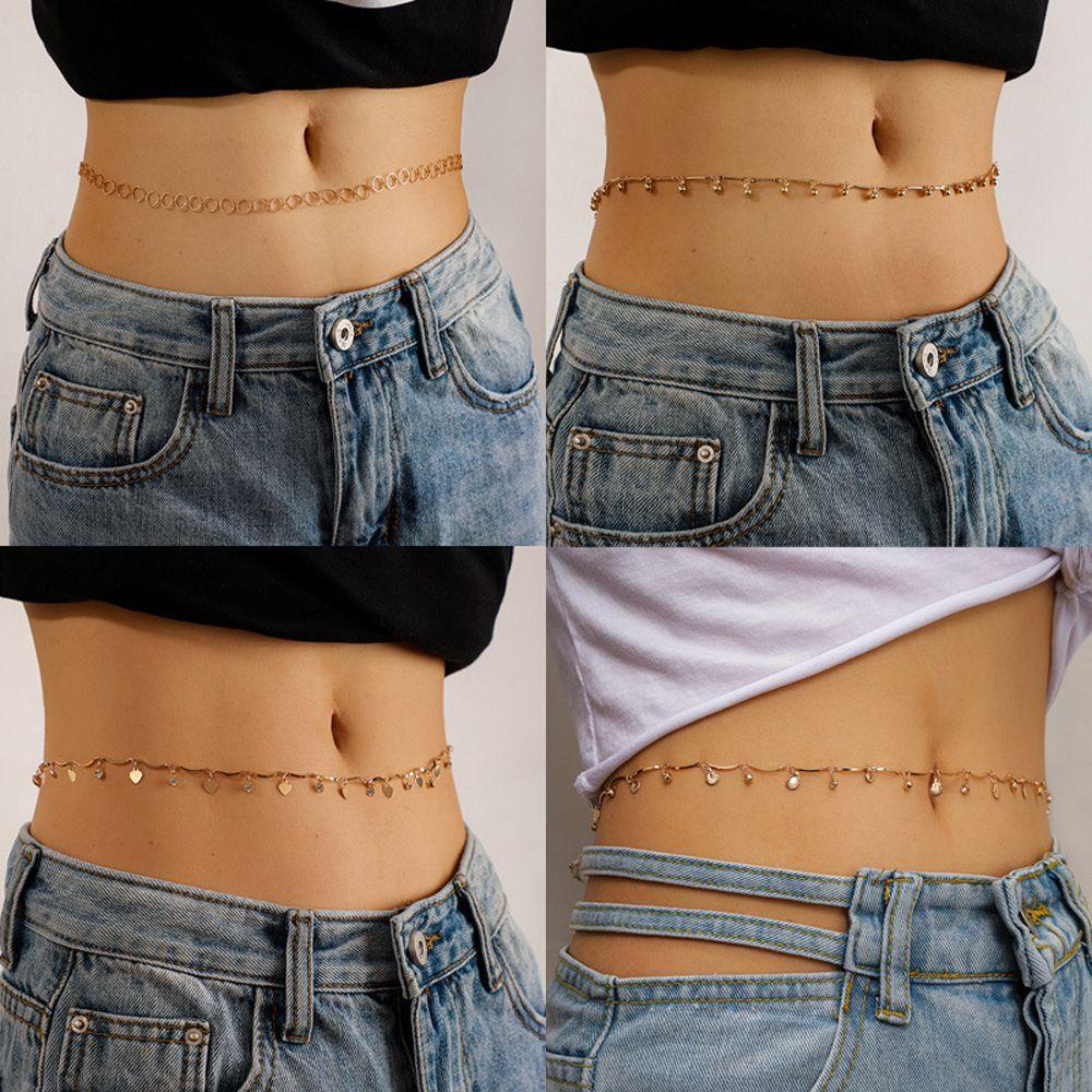 Dây Thắt Lưng Dạng Chuỗi Phong Cách Bohemia Cổ Điển Cho Nữ