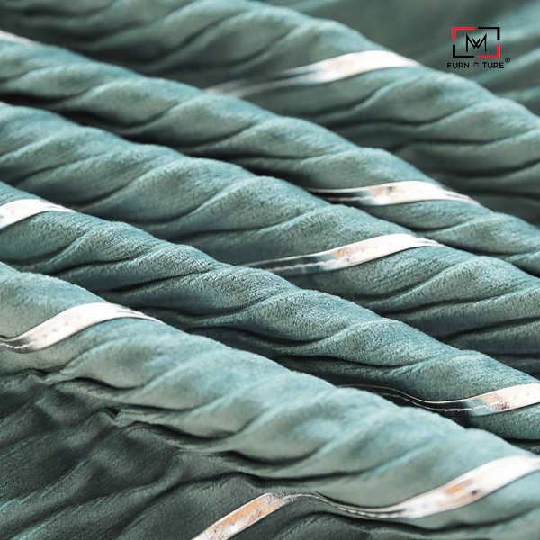 Gối tựa lưng vuông trang trí vân sọc flanel MW06 thương hiệu MW FURNITURE