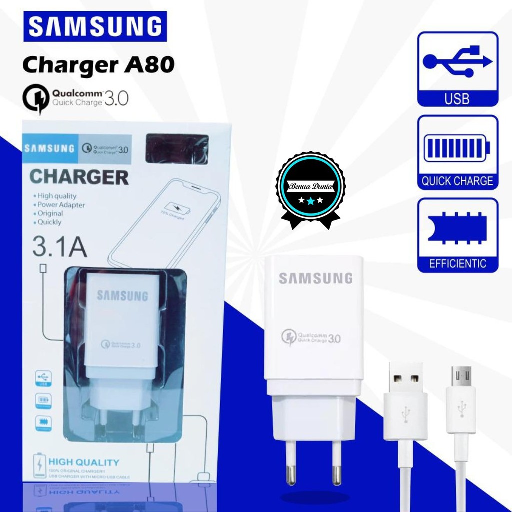 Cáp Sạc Nhanh 3amper Cho Samsung A80 J2 Prime J3 J5 J7 Bd1418