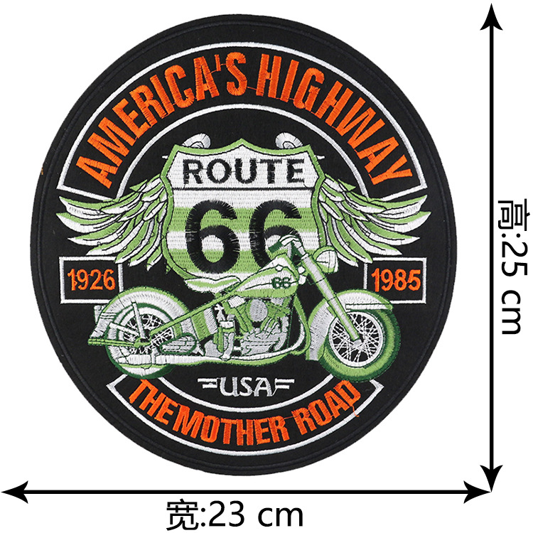 Miếng Vá Trang Trí Quần Áo Thêu Hình Đại Bàng Độc Đáo Chất Lượng Cao DIY