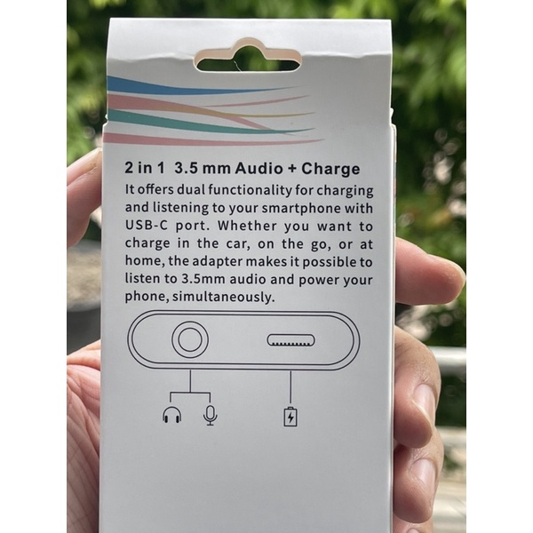 Jack chuyển đổi cắm tai nghe và sạc cho xiaomi, huawei, samsung mic ngon, có sạc nhanh