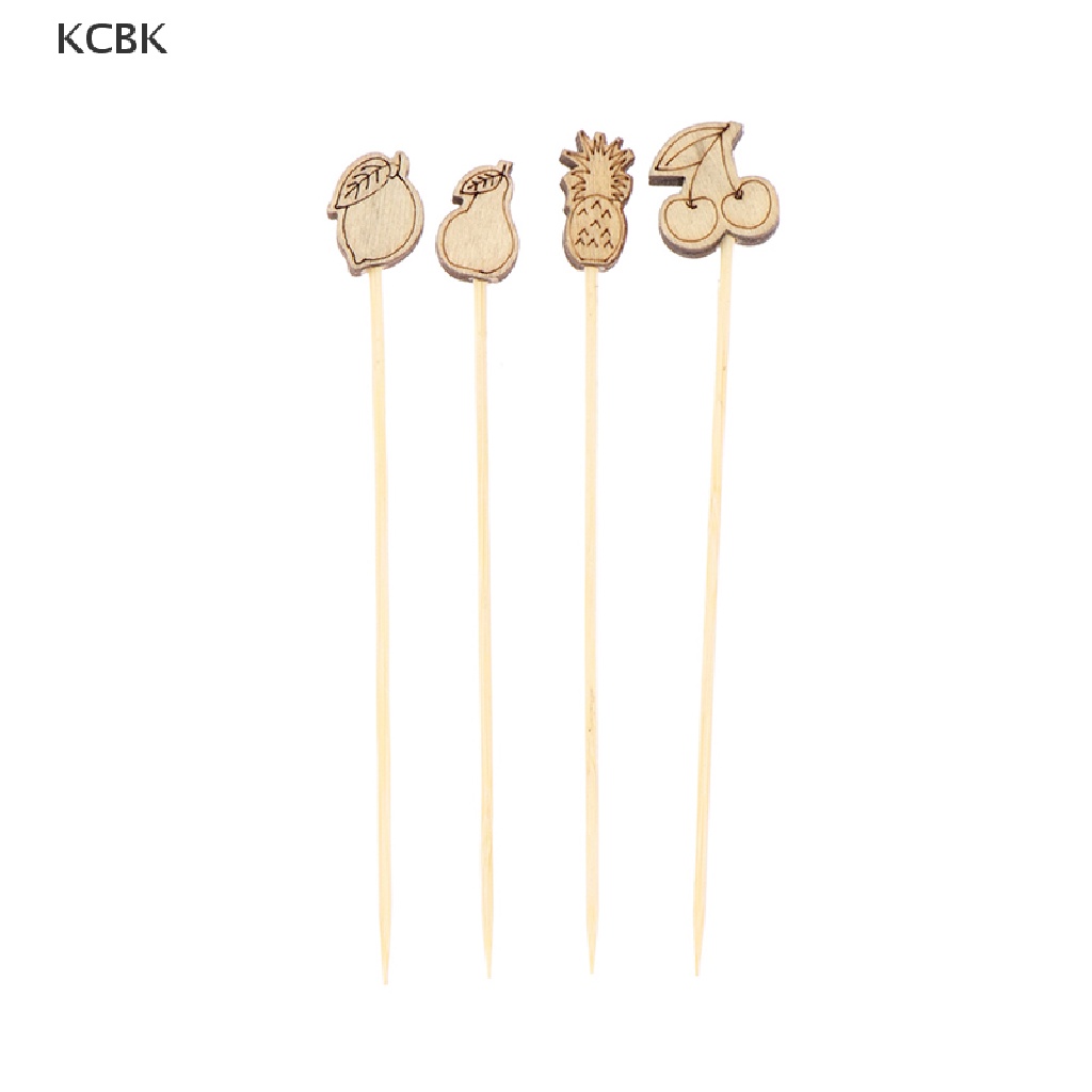 Set 100 Tăm Tre Ăn Trái Cây / Cocktail Dùng Một Lần Tiện Dụng